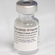 A vial of the Pfizer/BioNTech covid-19 vaccine